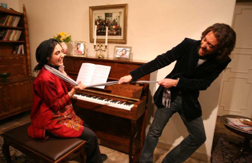 بهرام رادان و گلشیفته فراهانی در سنتوری