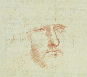 پرتره‌ی لئوناردو داوینچی در کالج ویلیام و ماری