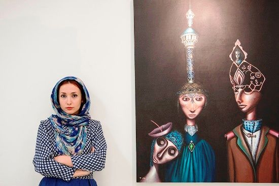 ارکیده‌ها لباس‌هایم را از روی بند رخت می‌برند در گالری «دوو»ی سوئیس