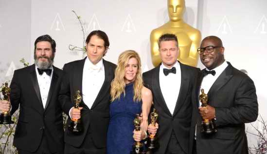 جاذبه 7 اسکار گرفت ولی بهترین فیلم «12 سال بردگی» شد + تصاویر