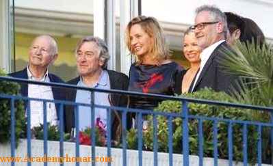 هیئت داوران کن 2011 در روز افتتاحیه